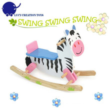 Kids Zebra Rocking Horse